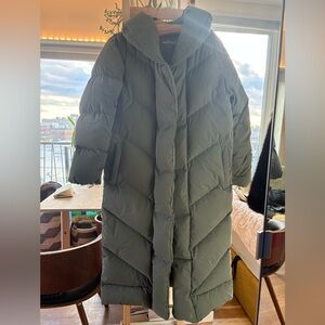 Wilfred Artzia Duvet Coat Sage Green